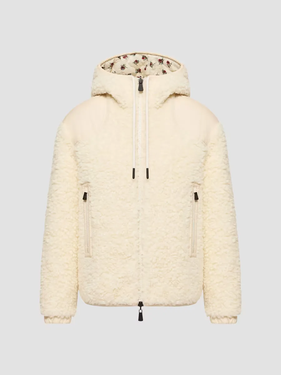 Moncler Grenoble Reversible Hoodie in Teddy by Moncler