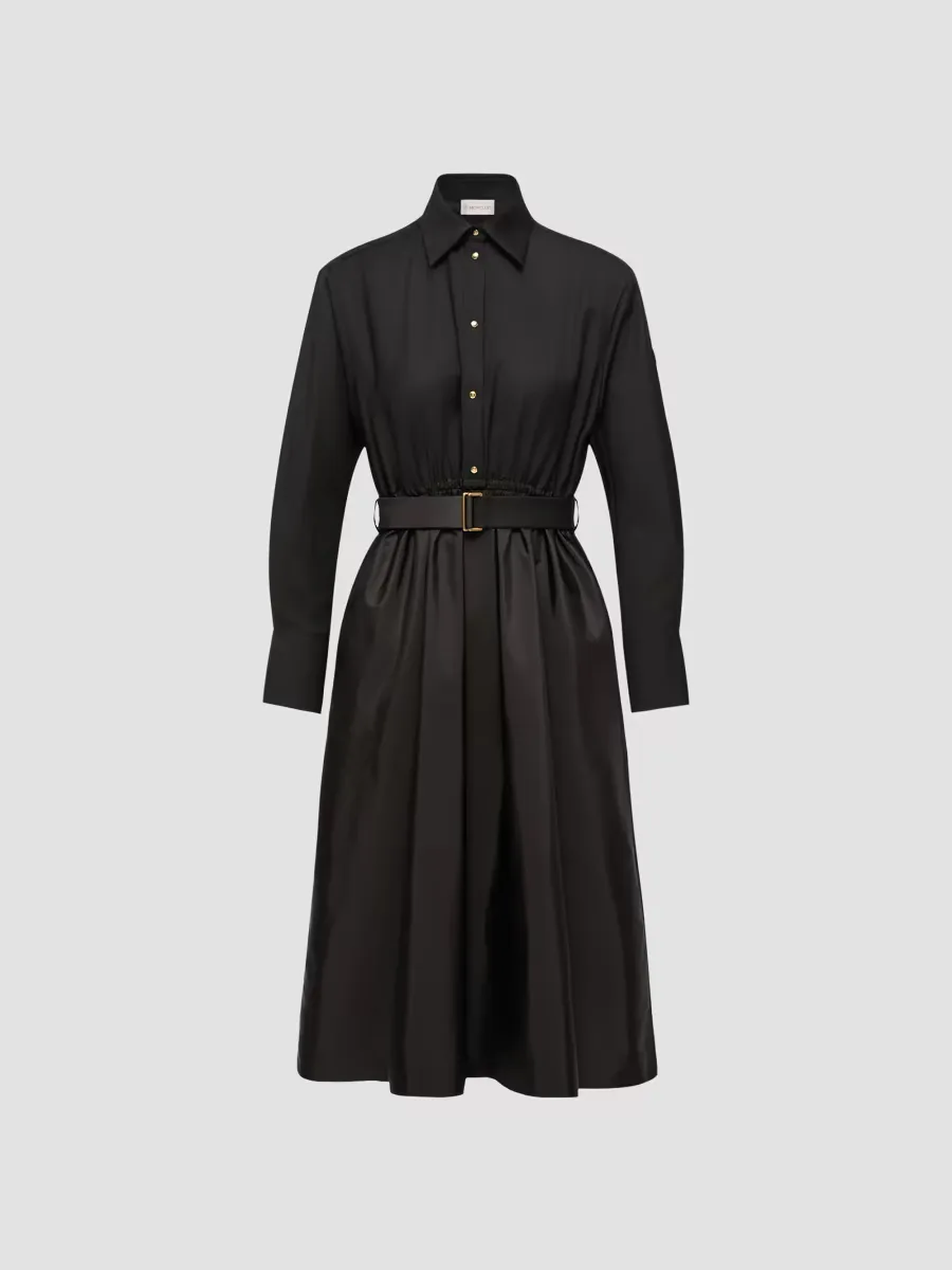 Long Dress in Wool by Moncler