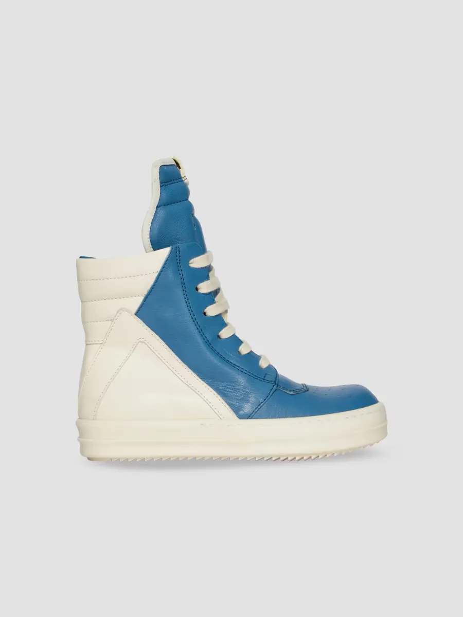 Geobasket Leather High-Top Sneakers by Rick Owens