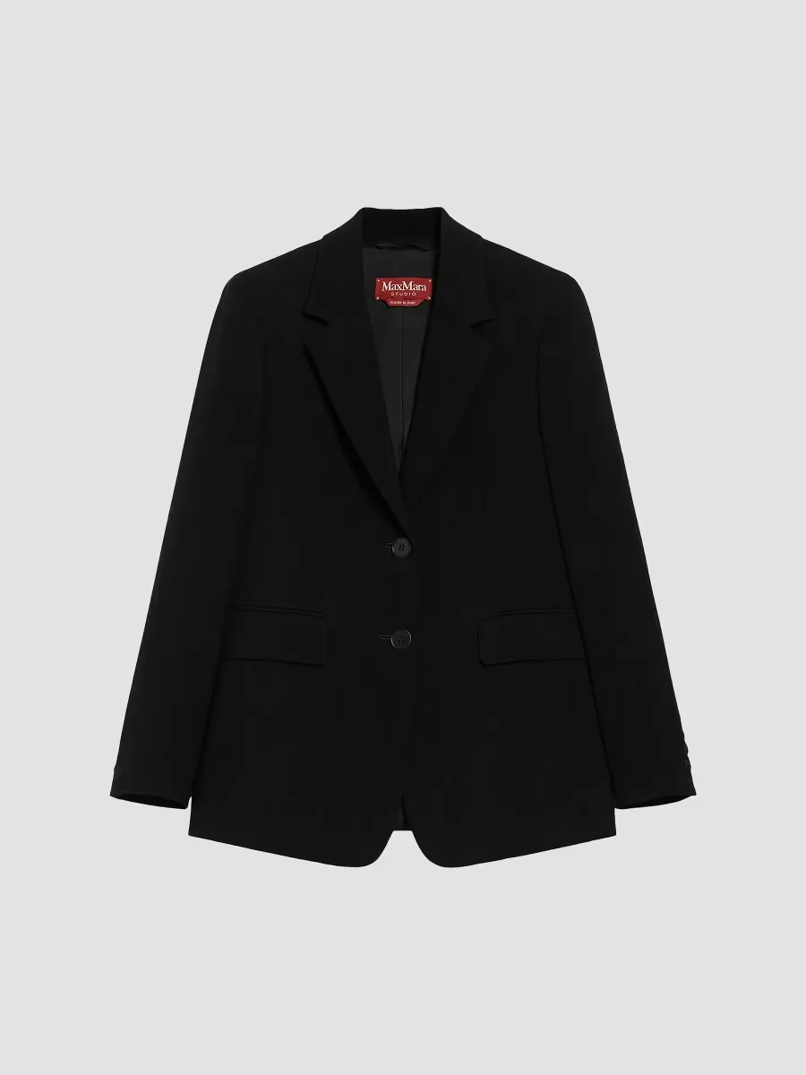 Single Breasted Cady Blazer by Max Mara
