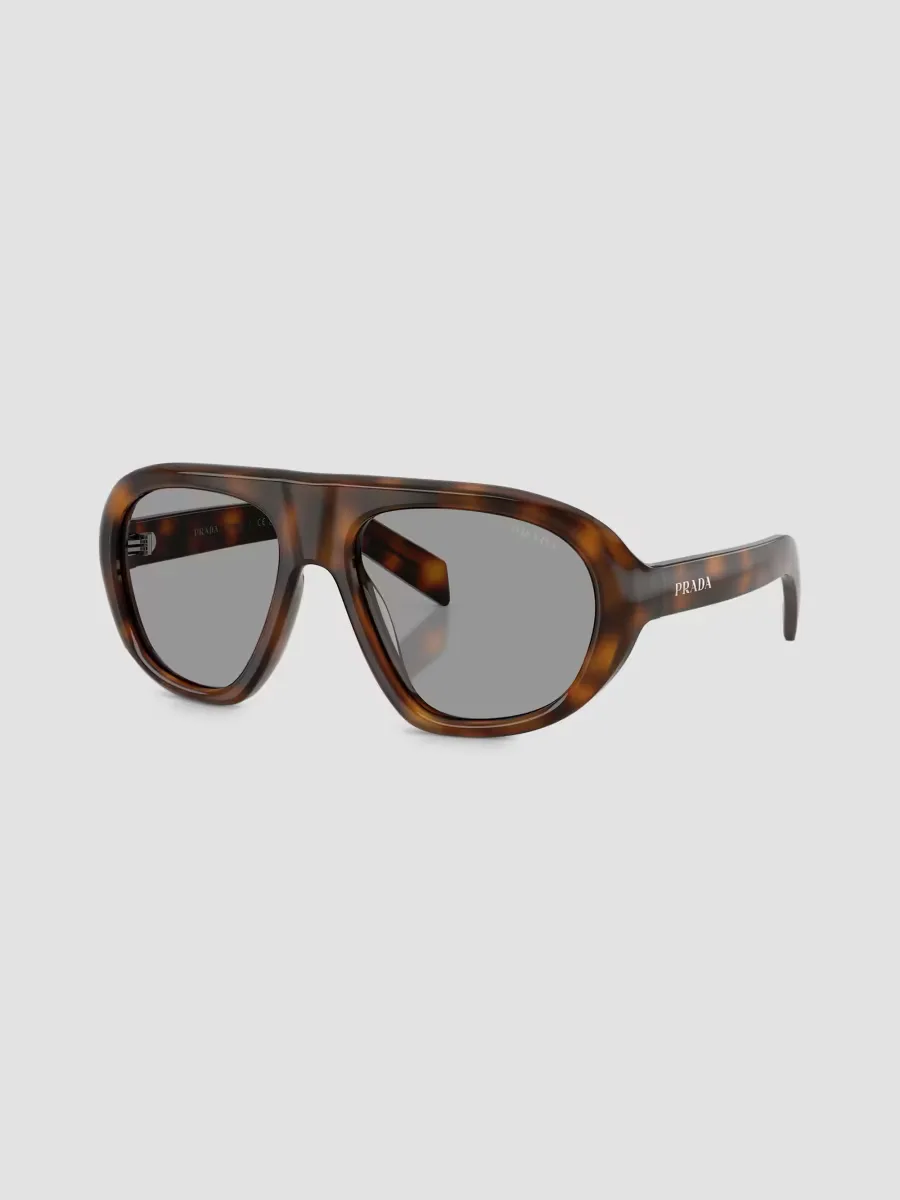 56MM Aviator Sunglasses by Prada