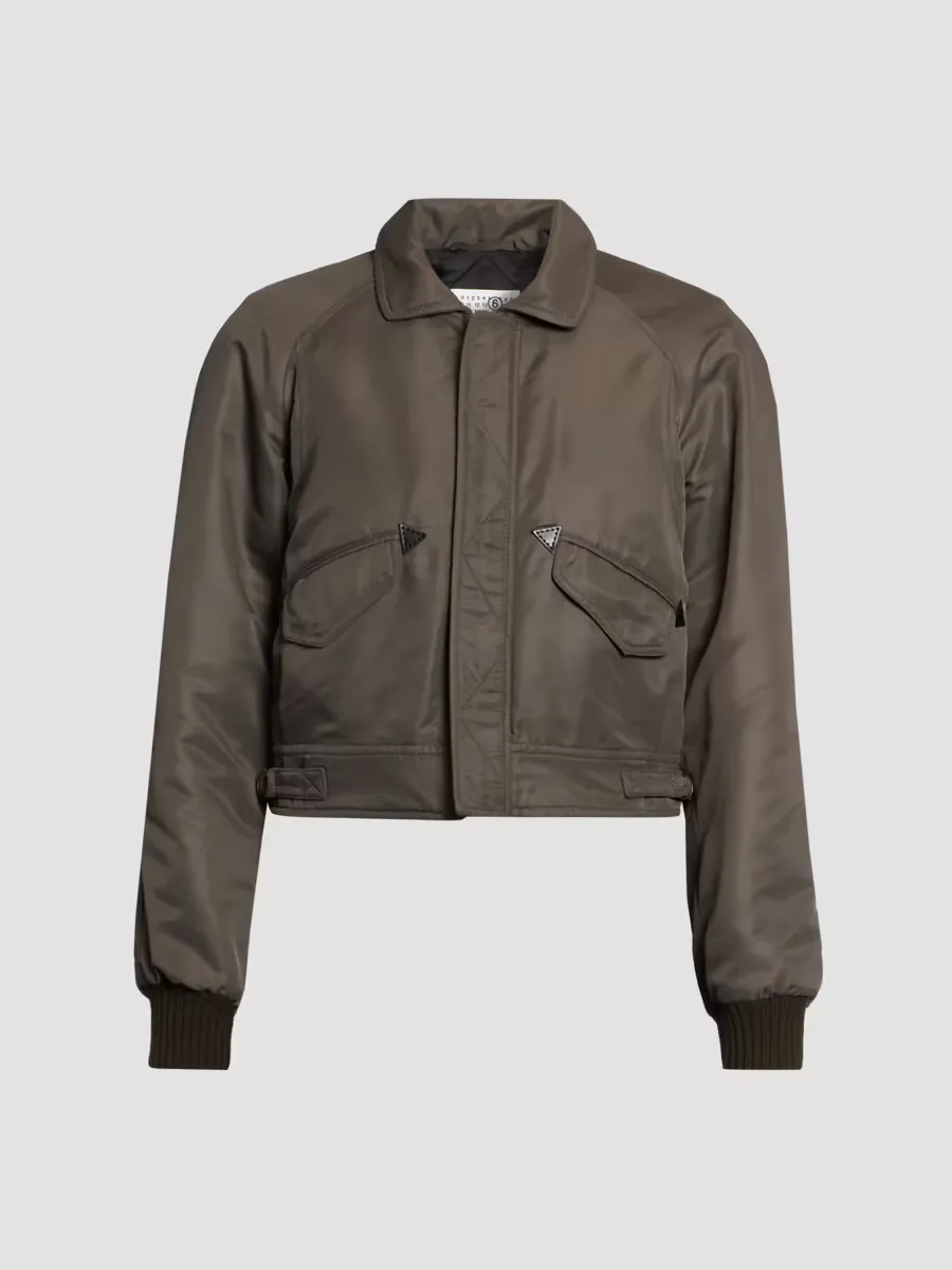 Nylon Grommet Jacket by Martin Margiela