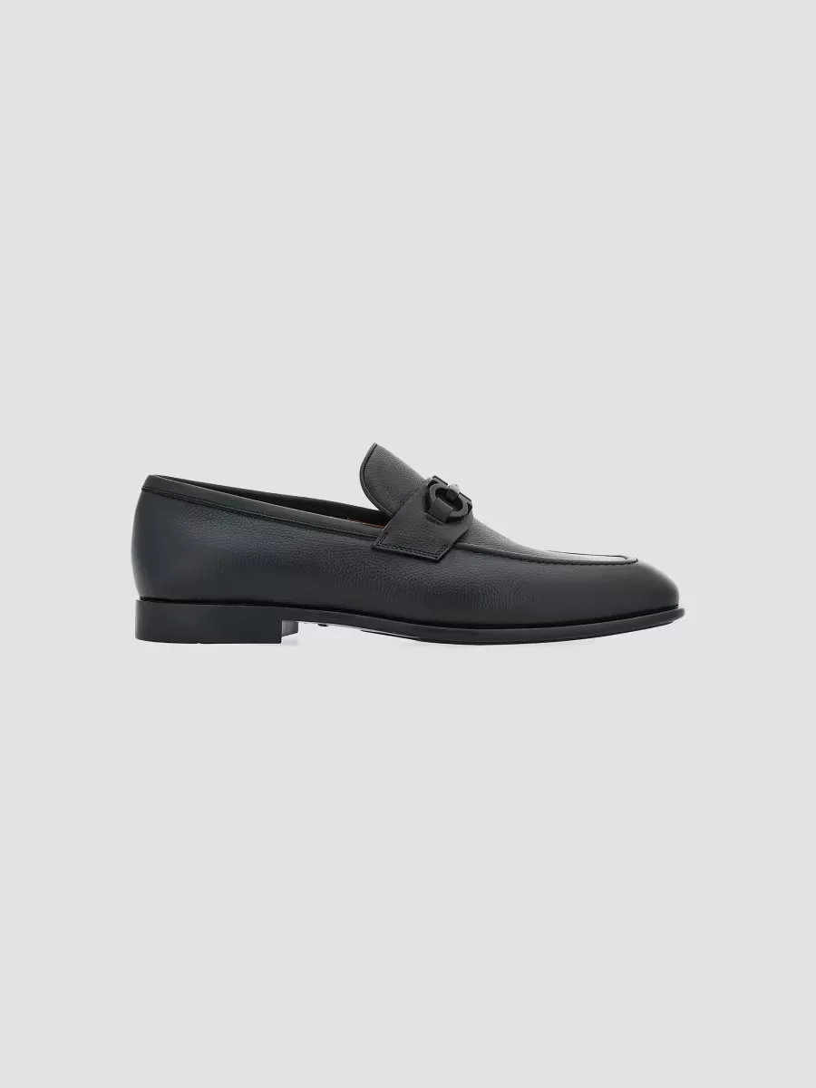 Foster Gancio Leather Loafers