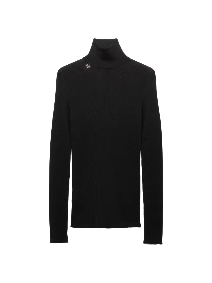 Wool Turtleneck Sweater by Prada