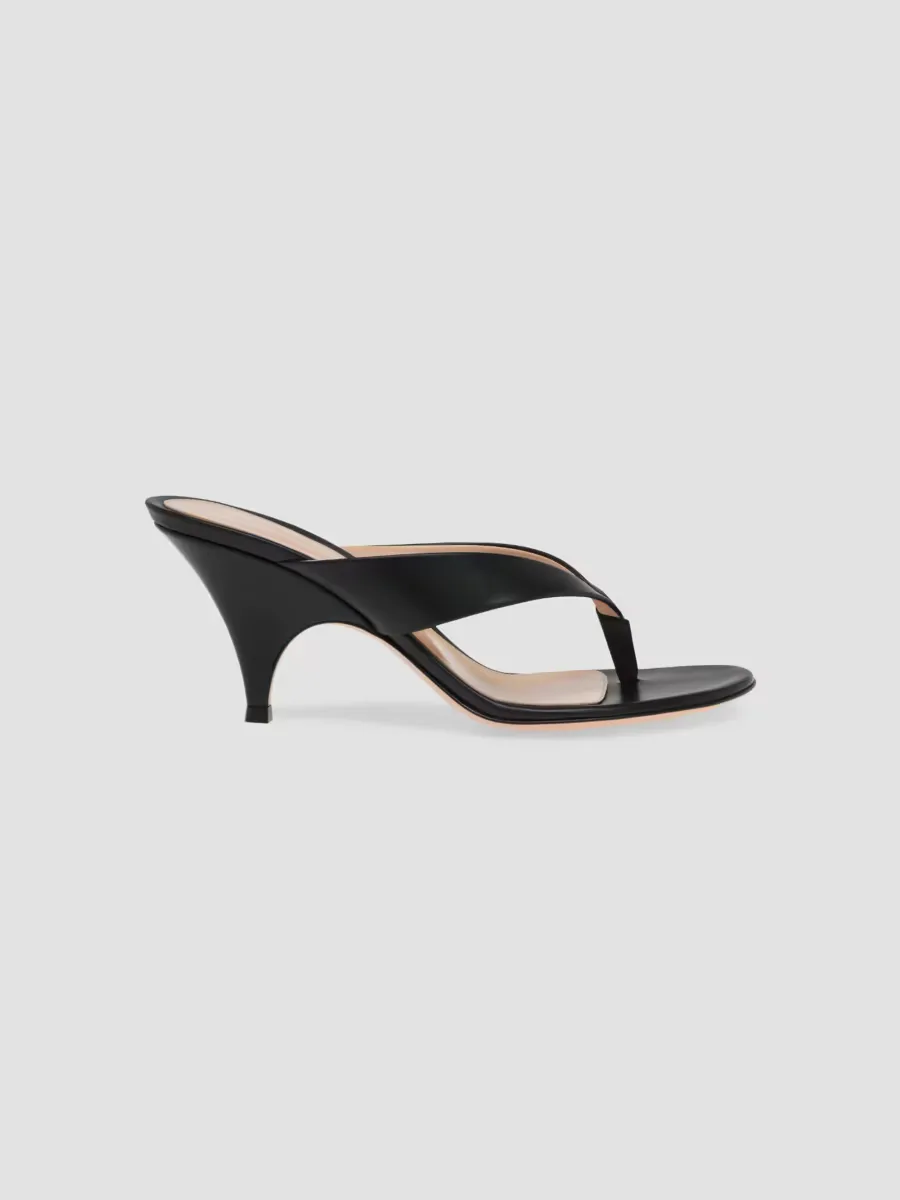 Sofia 70MM Leather Sandals by Gianvito Rossi
