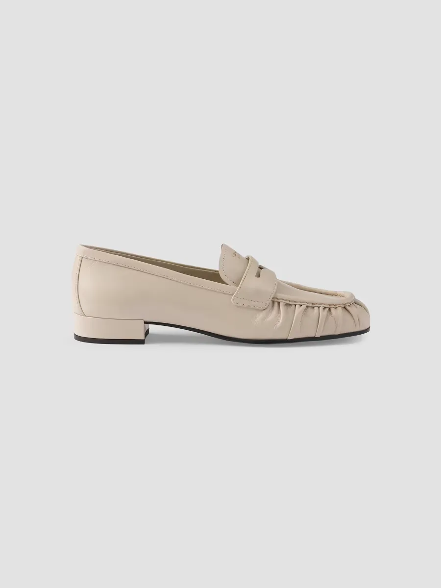 Leather Loafers by Prada