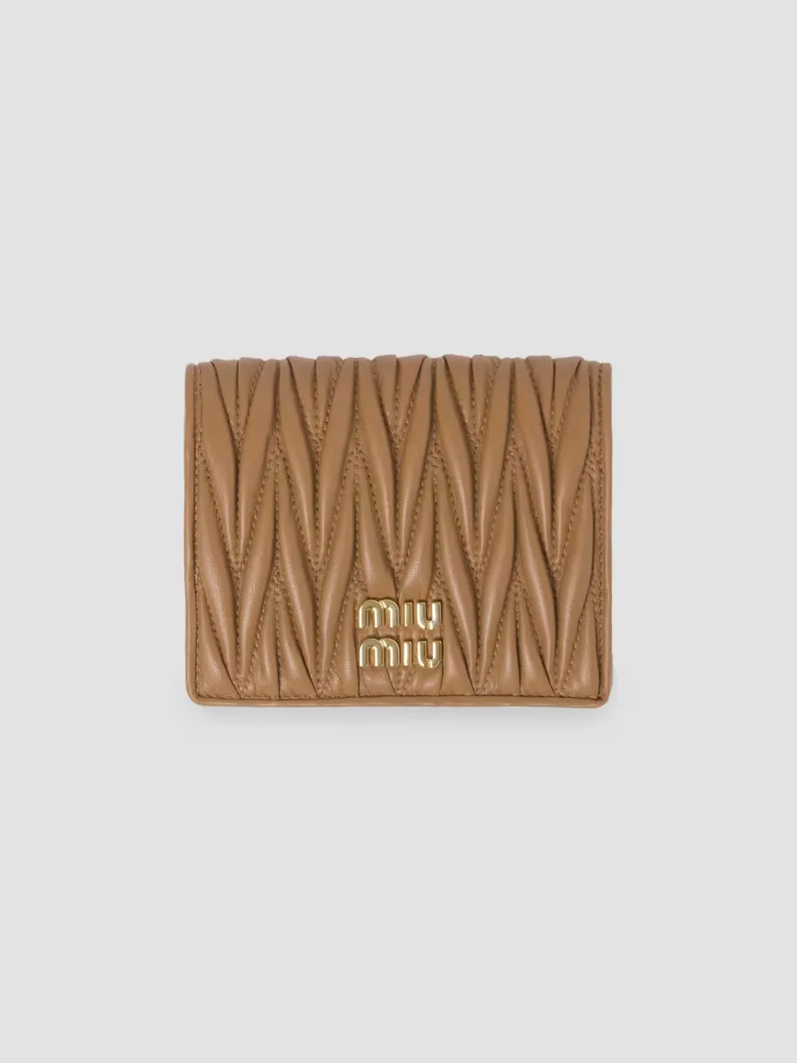 Small Matelass Nappa Leather Wallet