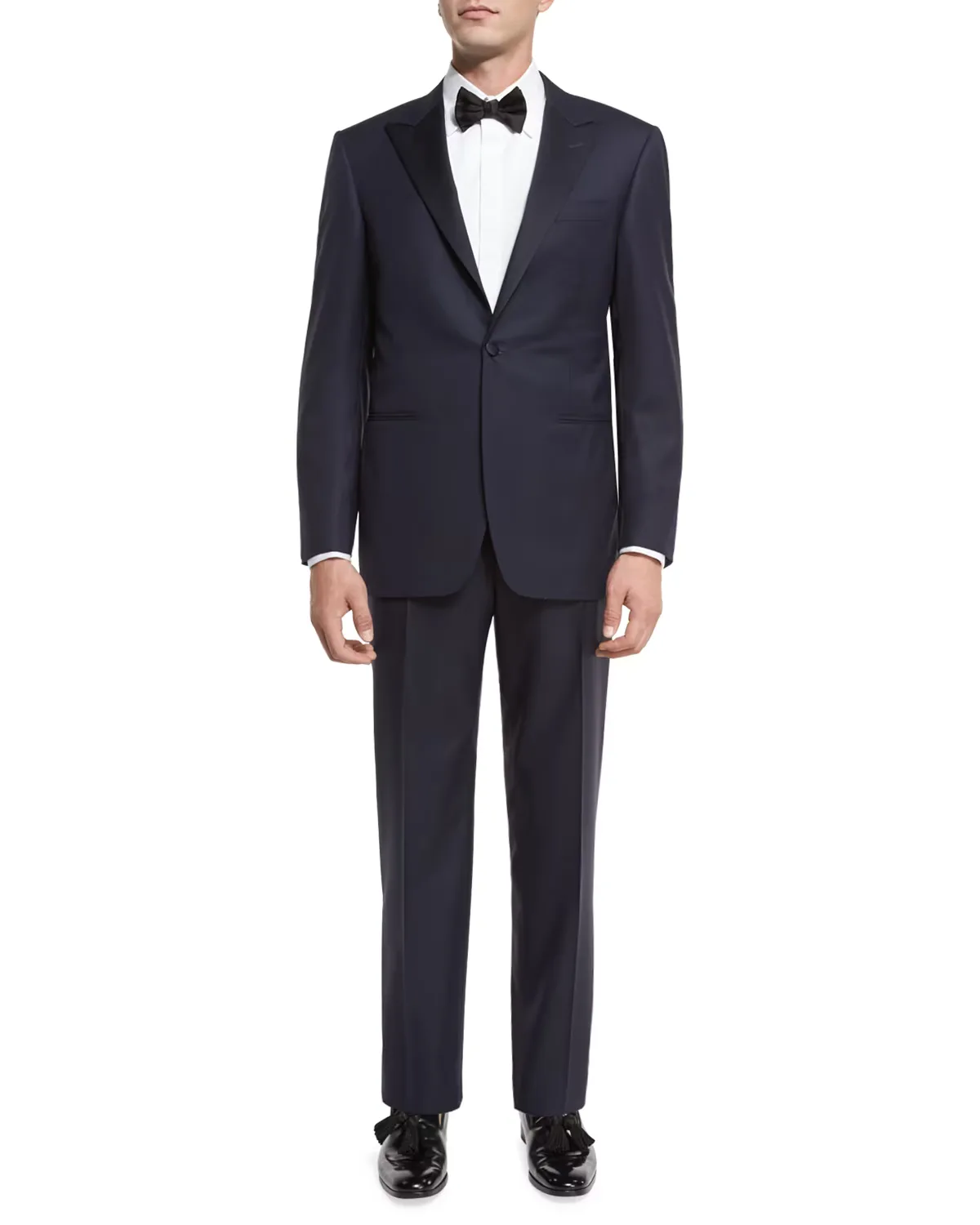 Super 150s Wool Tuxedo Suit by Canali