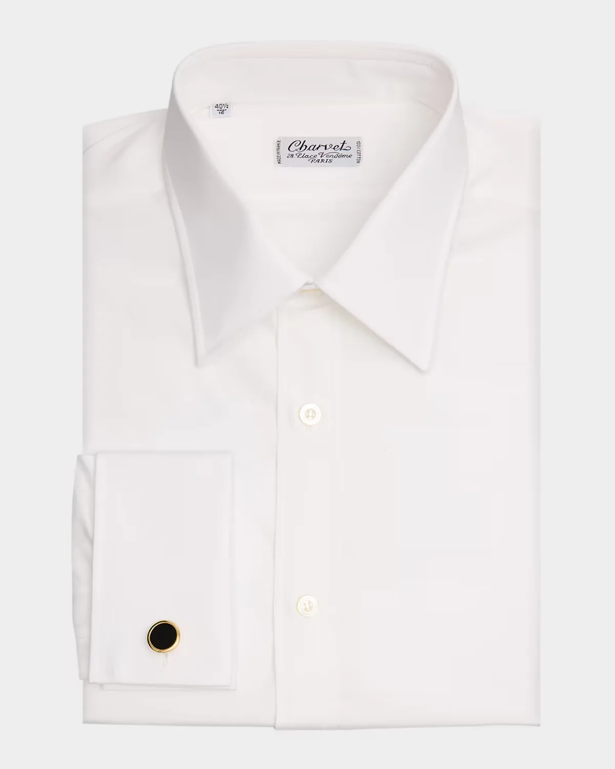 French-Cuff Dress Shirt by Charvet