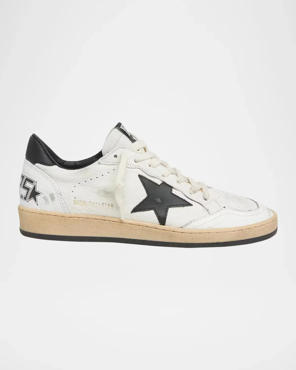 Ballstar Bicolor Leather Low-Top Sneakers