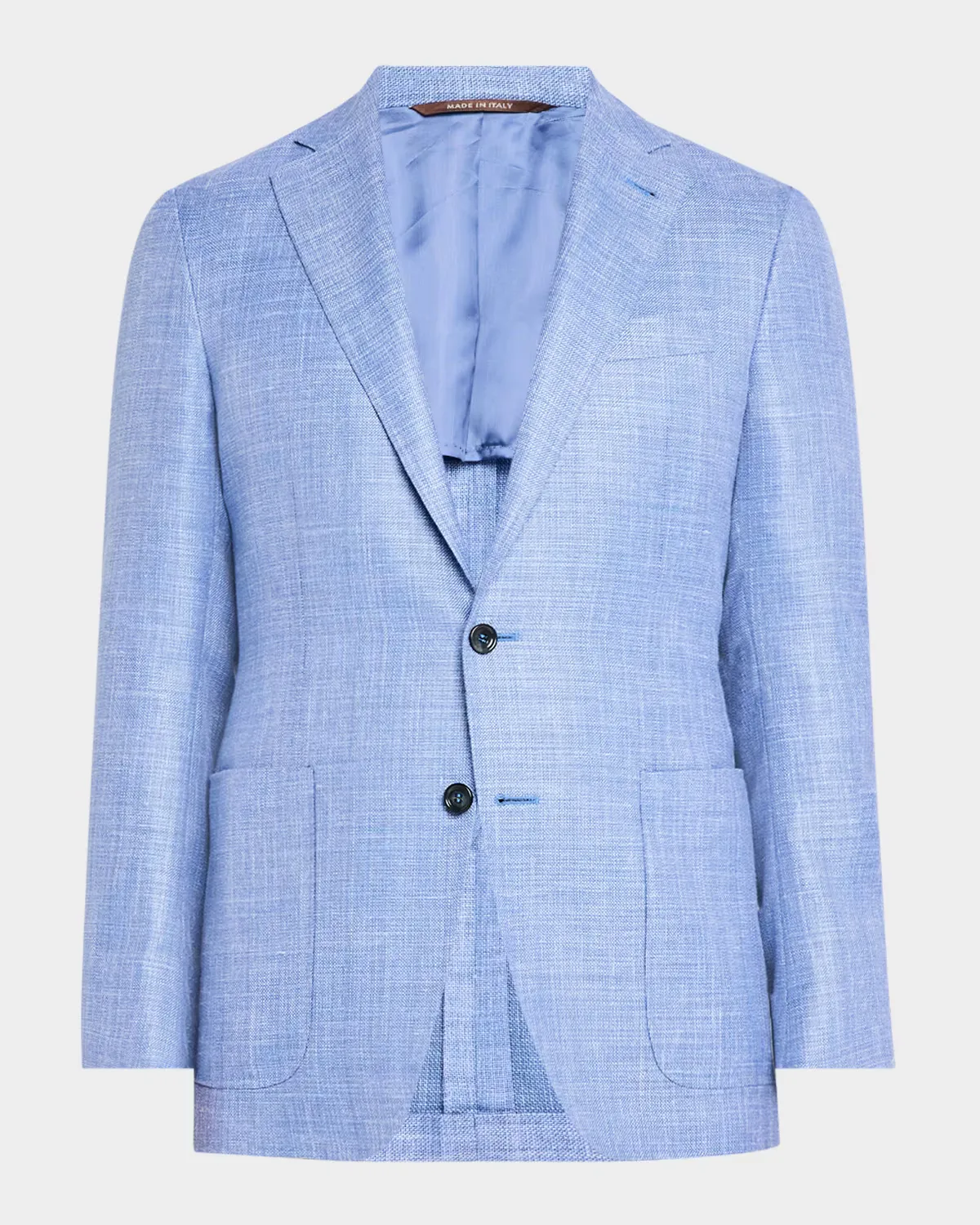 Wool-Blend Hopsack Blazer