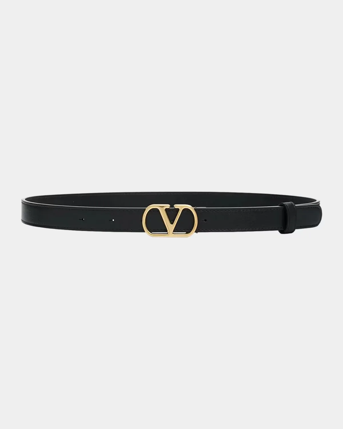 VLogo Signature Leather Belt, 20MM
