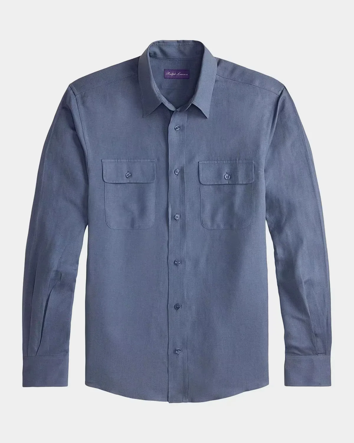 Silk-Linen Shirt by Ralph Lauren