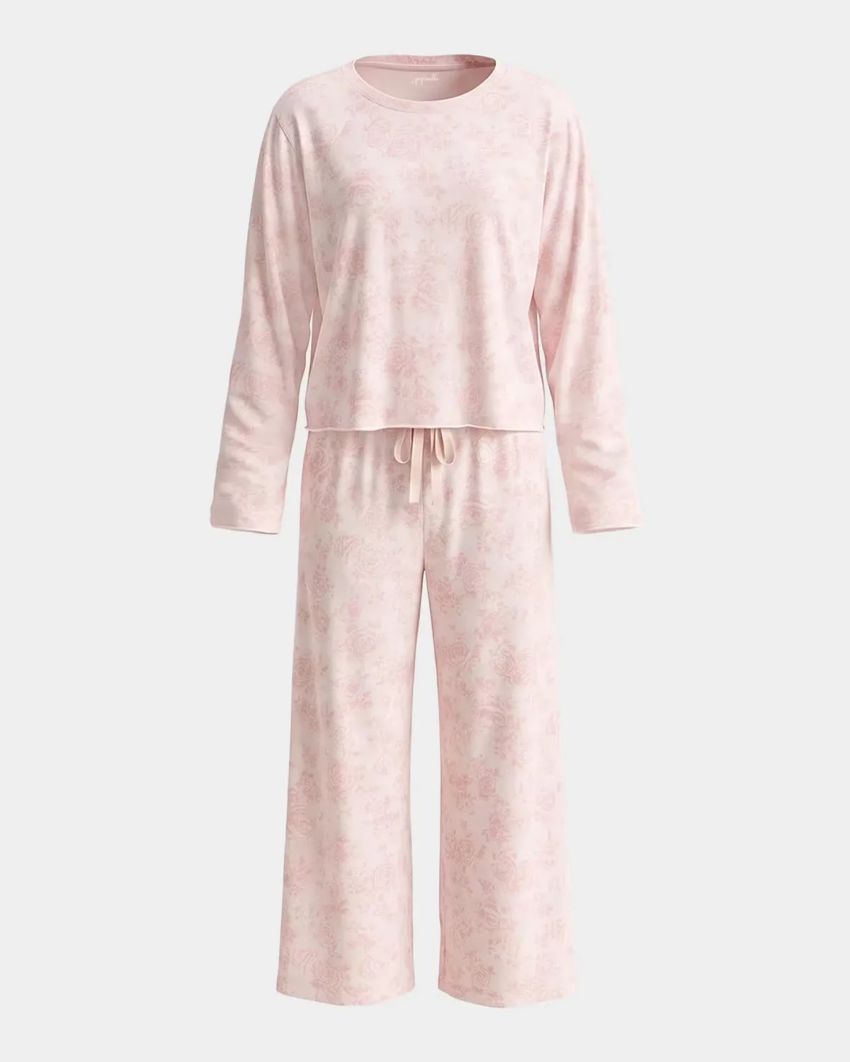 Nostalgia Floral Organic Cotton Pajama Set by Papinelle