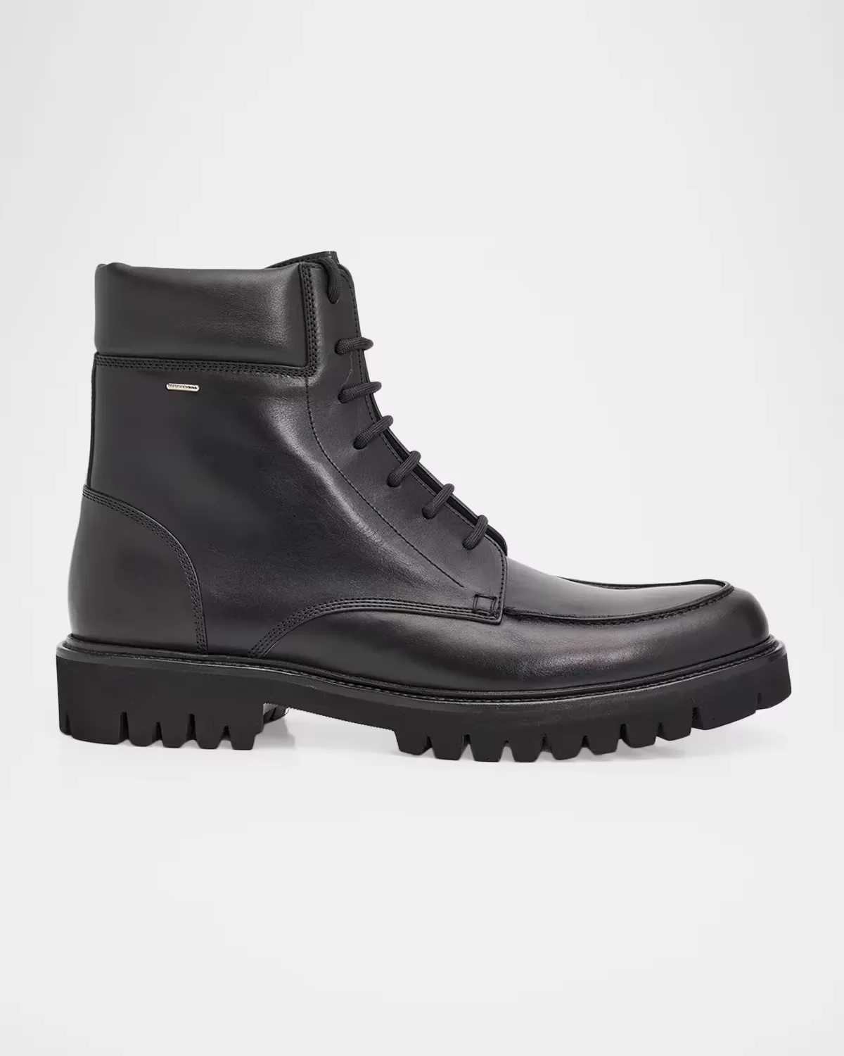 Nerus Leather Lace-Up Boots by Giuseppe Zanotti