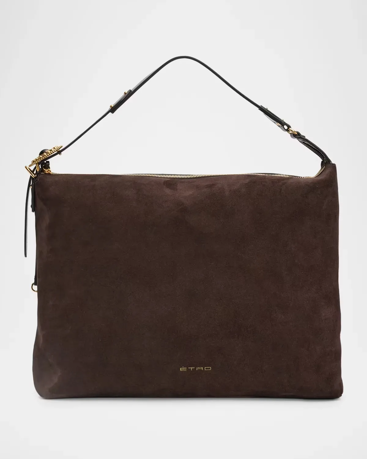 Oversized Suede Shoulder Bag