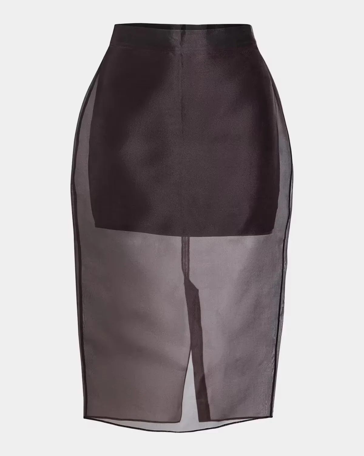 Elda Sheer Silk Skirt