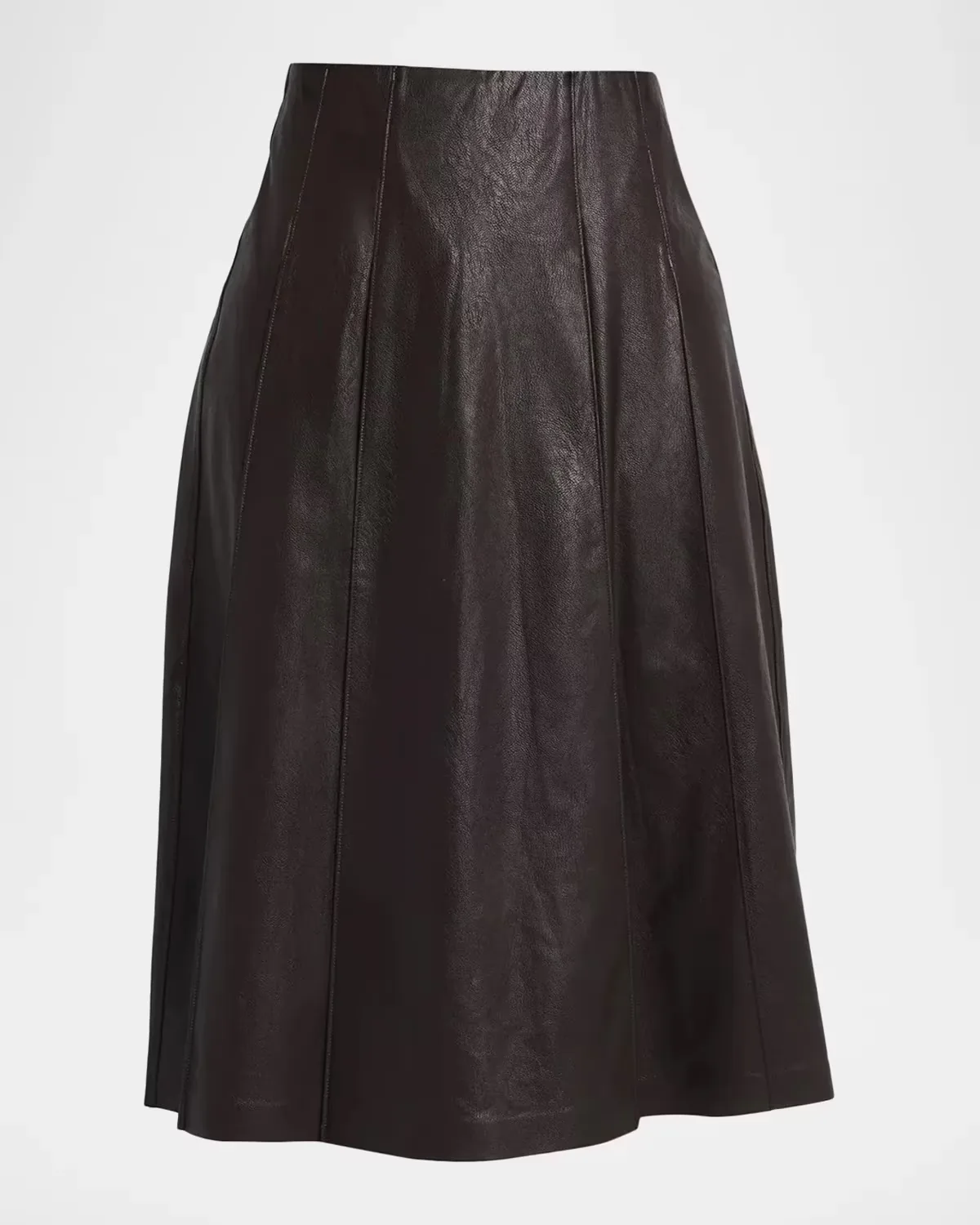 Faux Leather Midi Skirt by Commando
