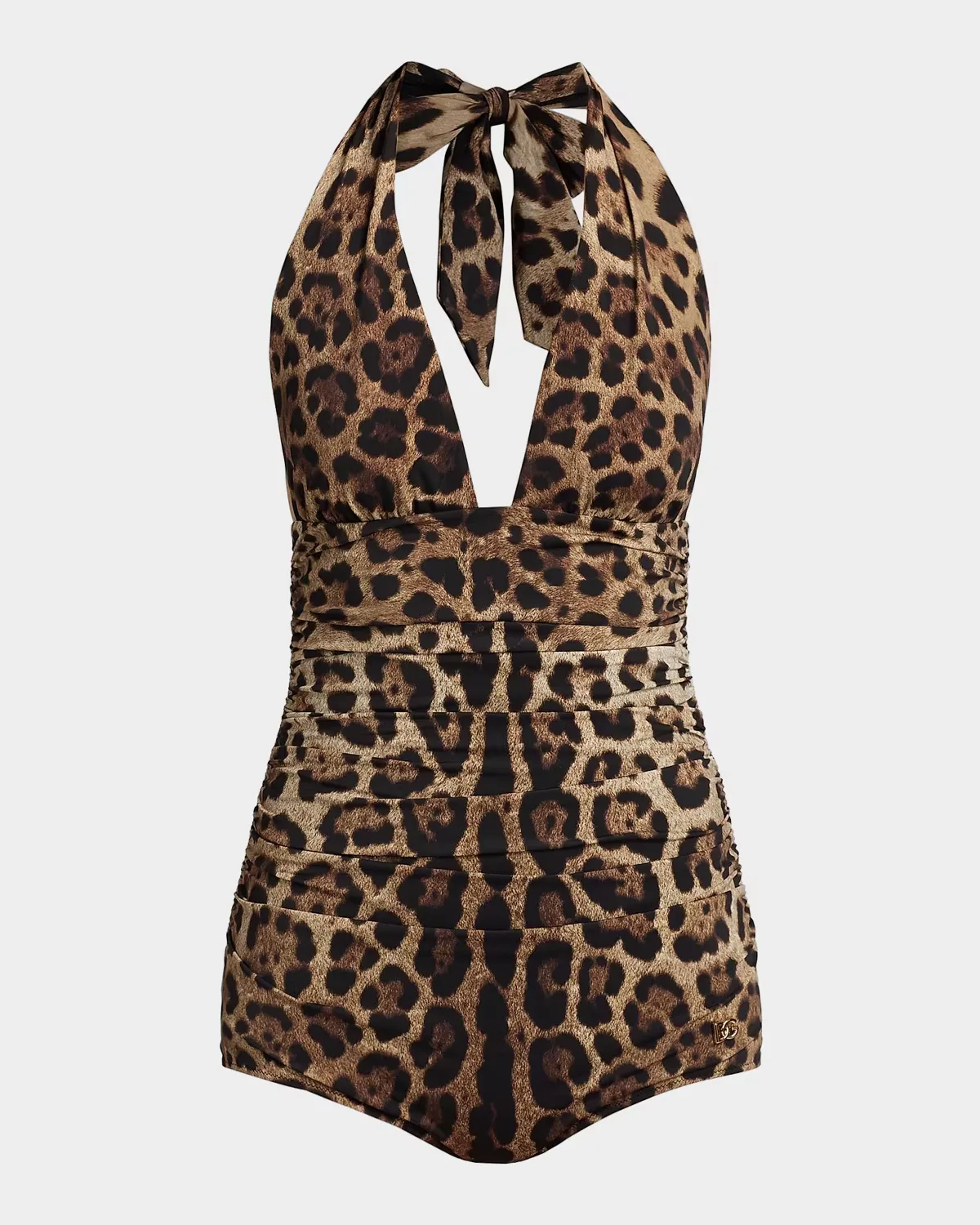 Stampa Leo One-Piece Swimsuit by Dolce & Gabbana