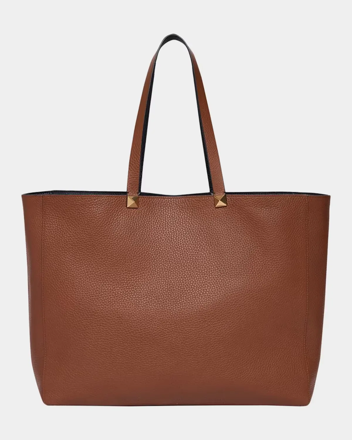 Reversible Rockstud Leather Tote Bag by Valentino Garavani