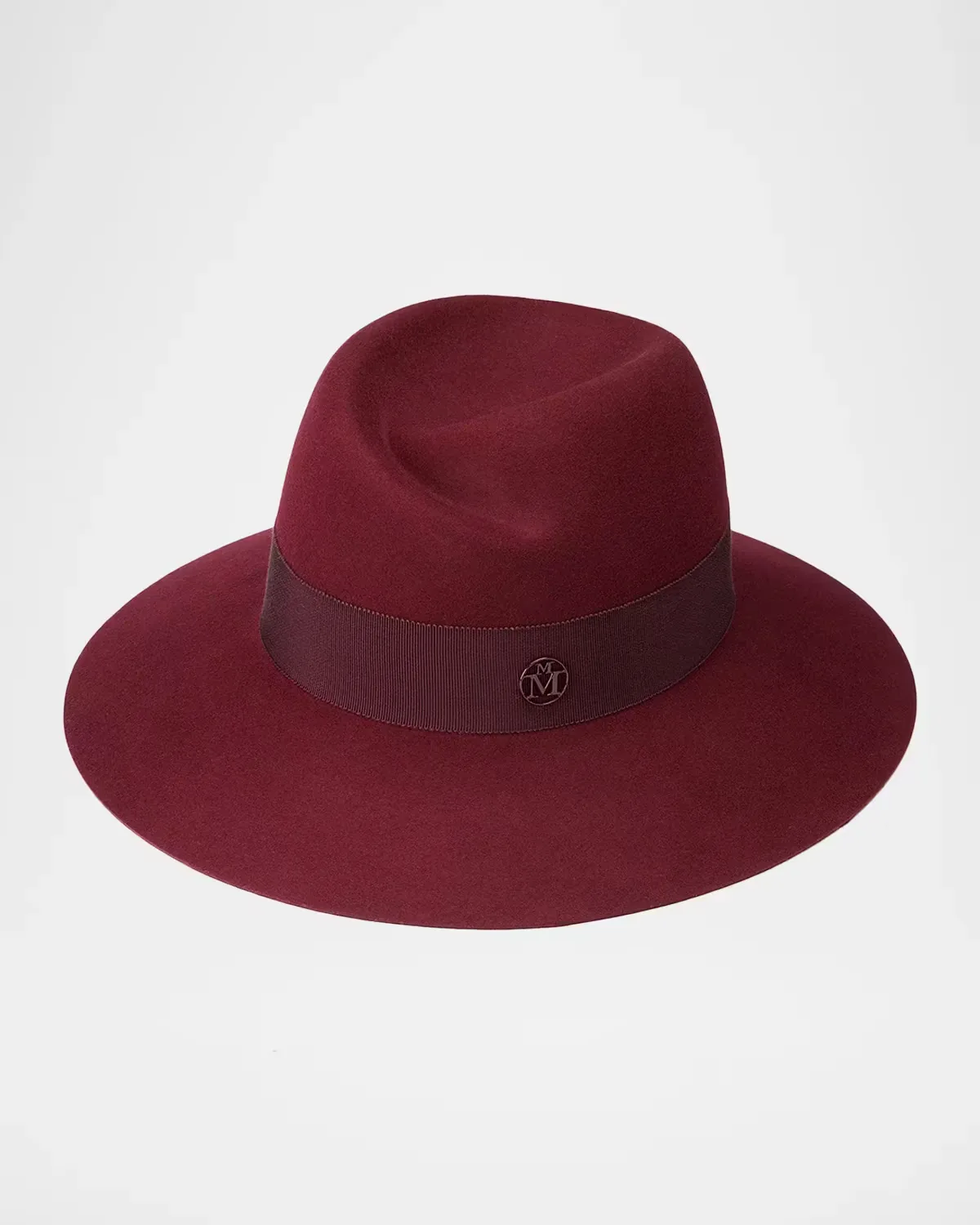 Virginie Wool Felt Fedora by Maison Michel