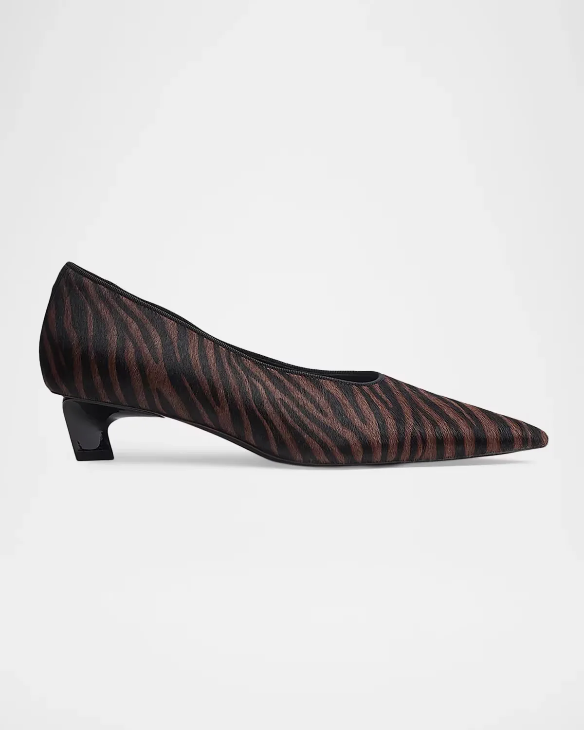 40mm Paloma Zebra Calf Hair Pumps by rag & bone