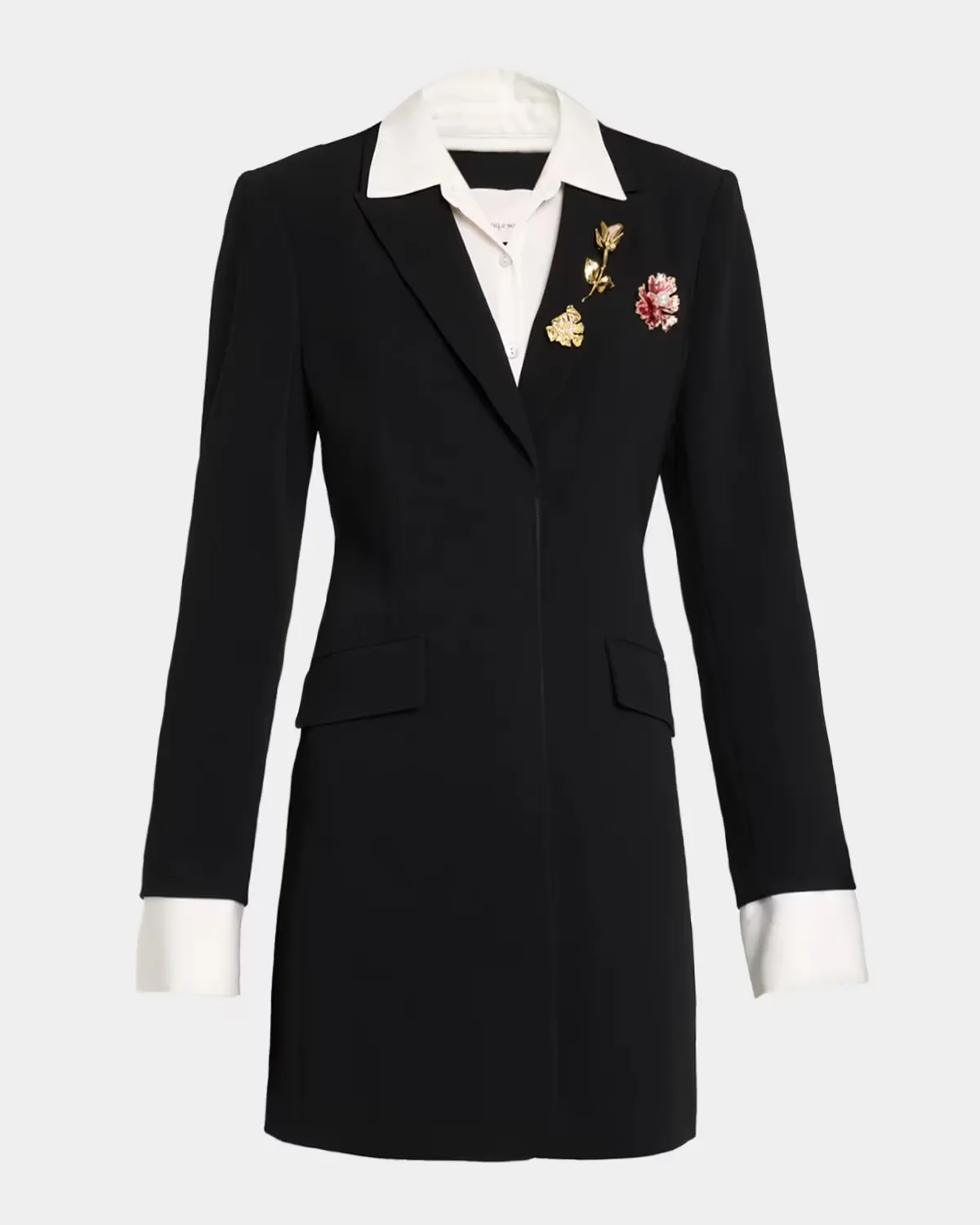 Indra Embellished Blazer Mini Dress by Cinq  Sept