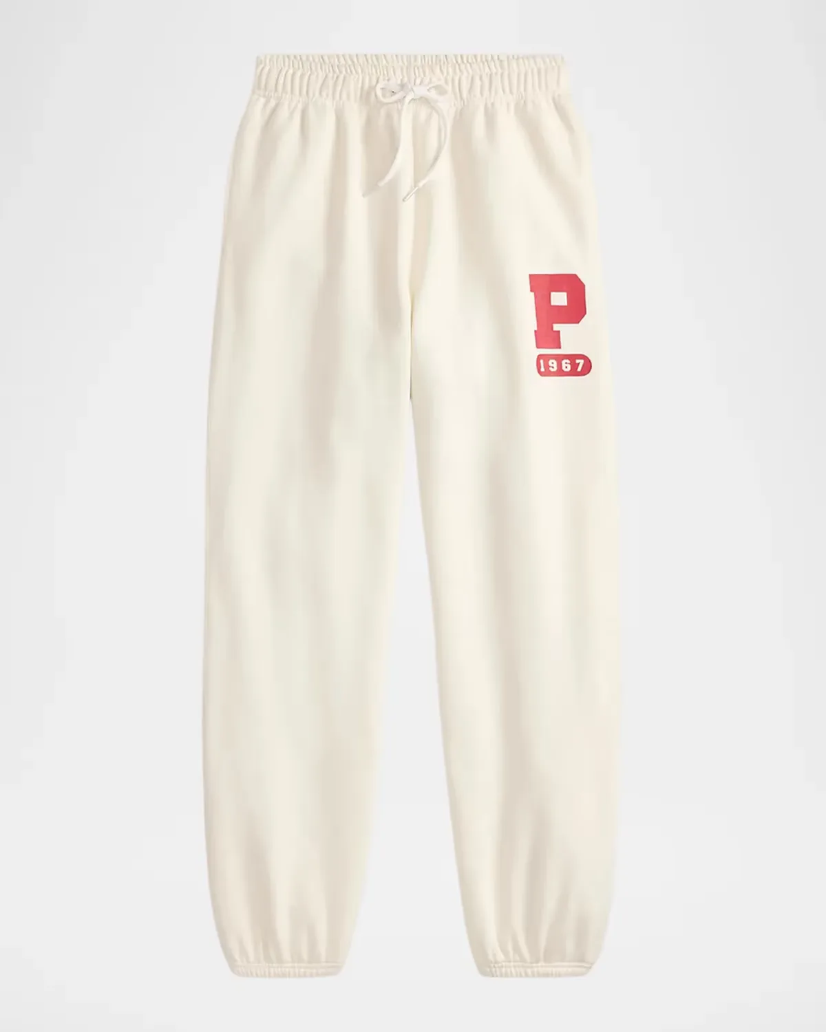 P Logo Slub Fleece Sweatpants by Polo Ralph Lauren