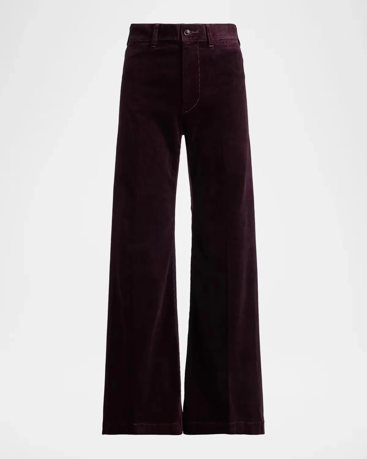 Beaton Corduroy Flare-Leg Trousers