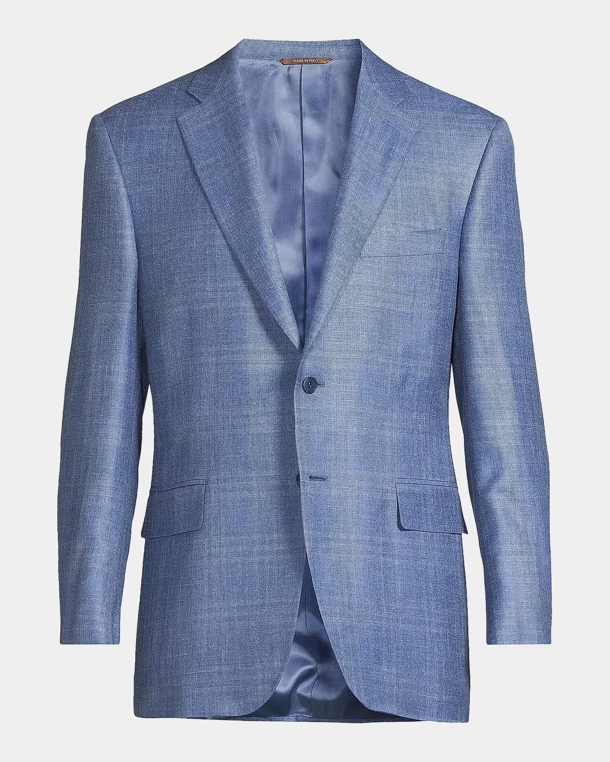 Scratch Wool-Silk-Linen Sportcoat by Canali