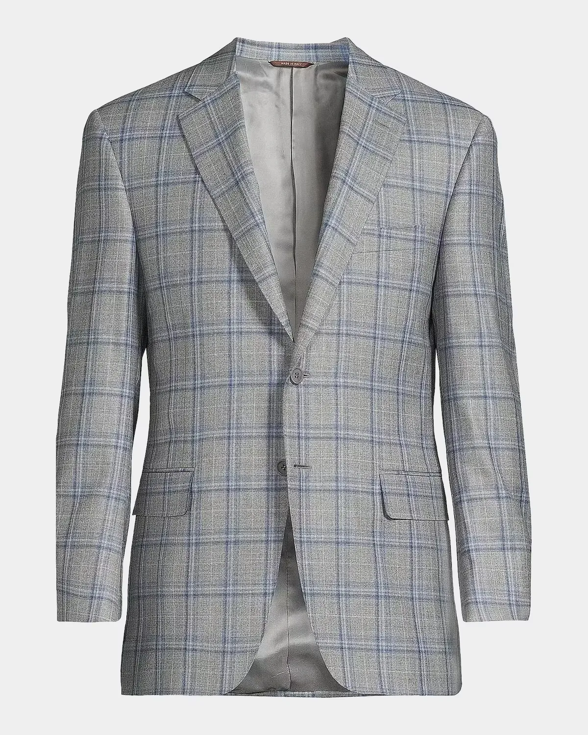 Plaid Wool Sportcoat by Canali