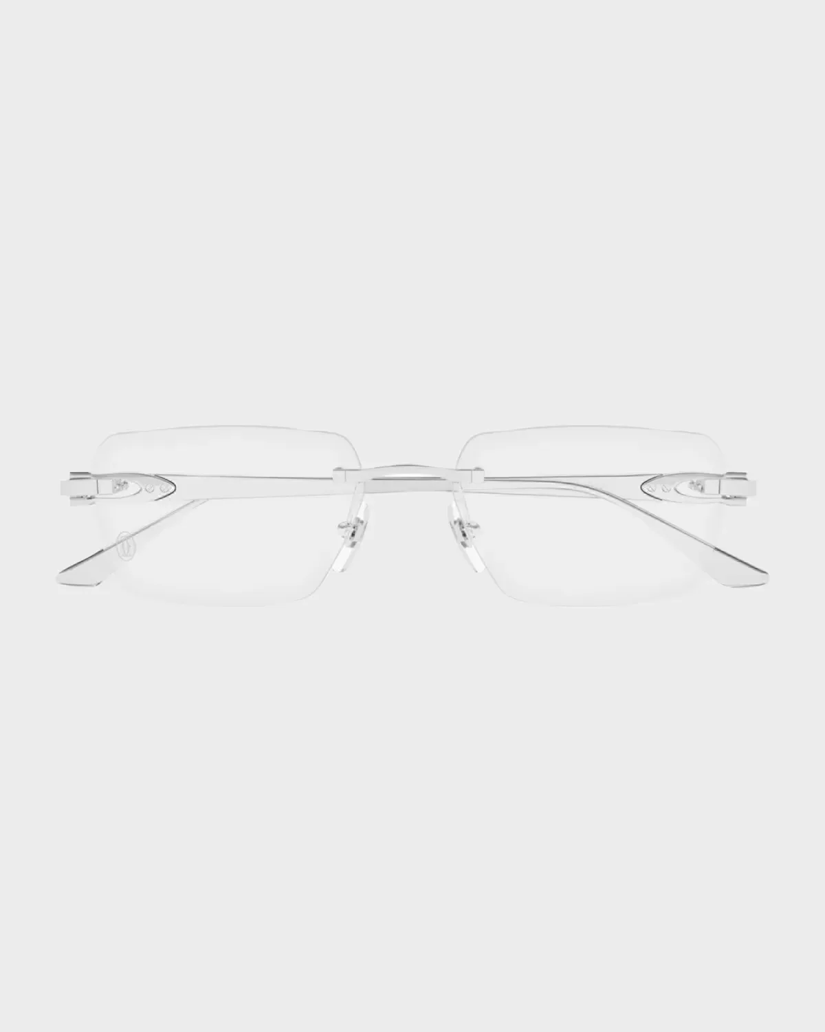 Rimless Rectangle Sunglasses