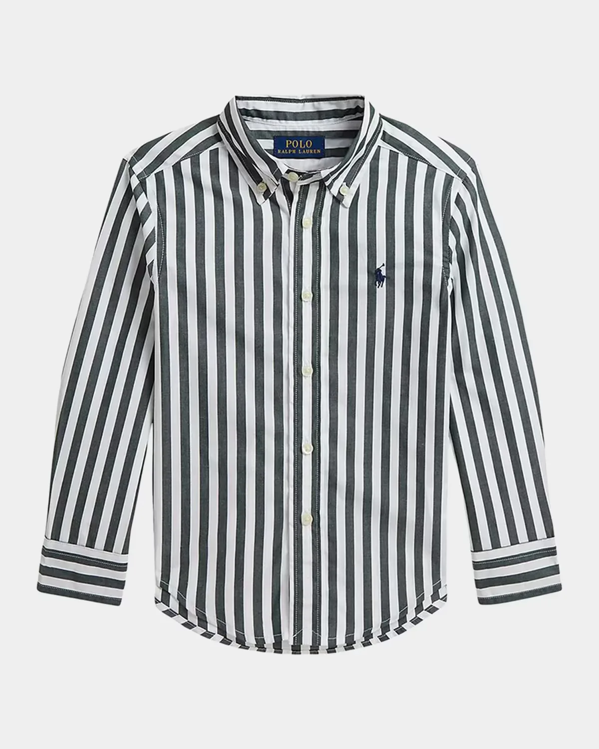 Striped Cotton Poplin Shirt by Ralph Lauren