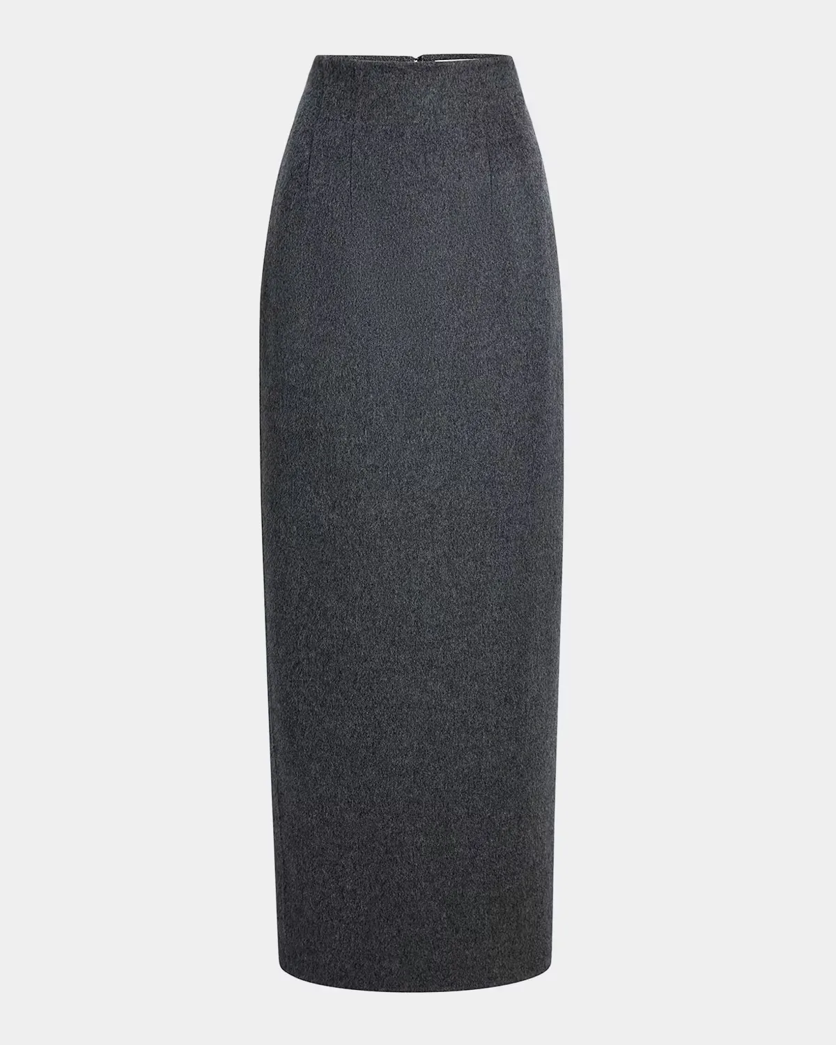 Loxley Virgin Wool-Blend Midi Skirt by Khaite