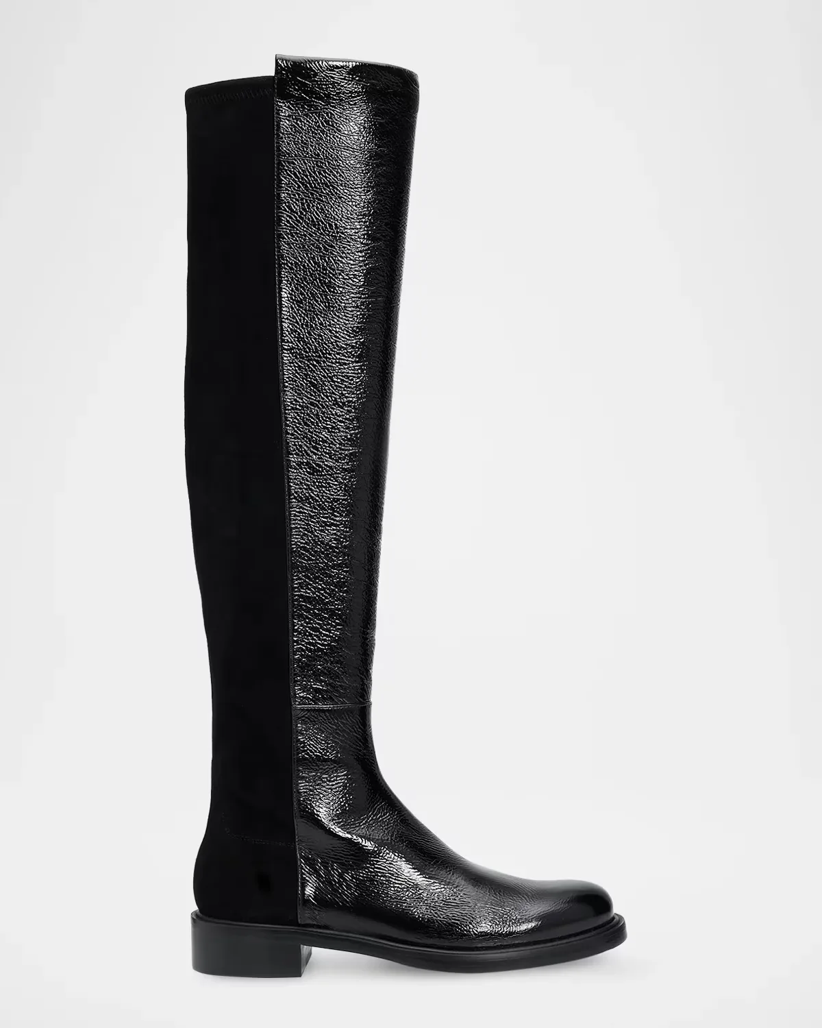 5050 Gisele Mixed Leather Over-The-Knee Boots by Stuart Weitzman