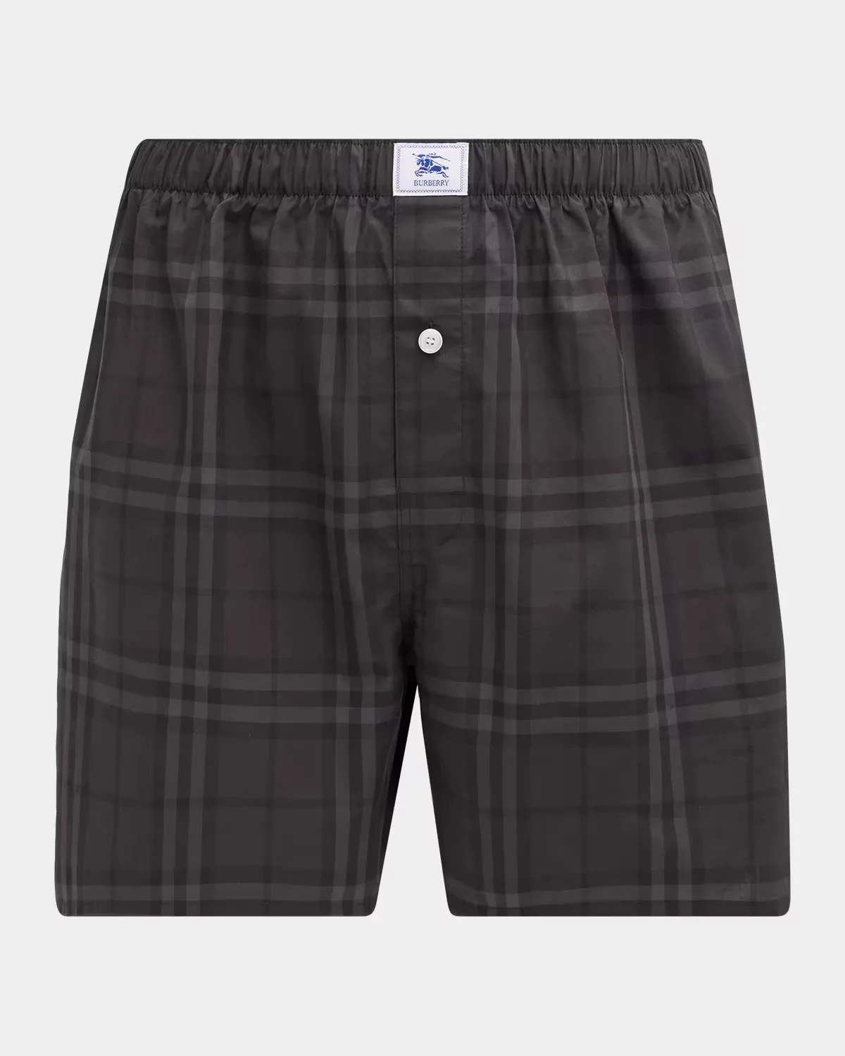 Barnaby Plaid Boxer Shorts by Burberry
