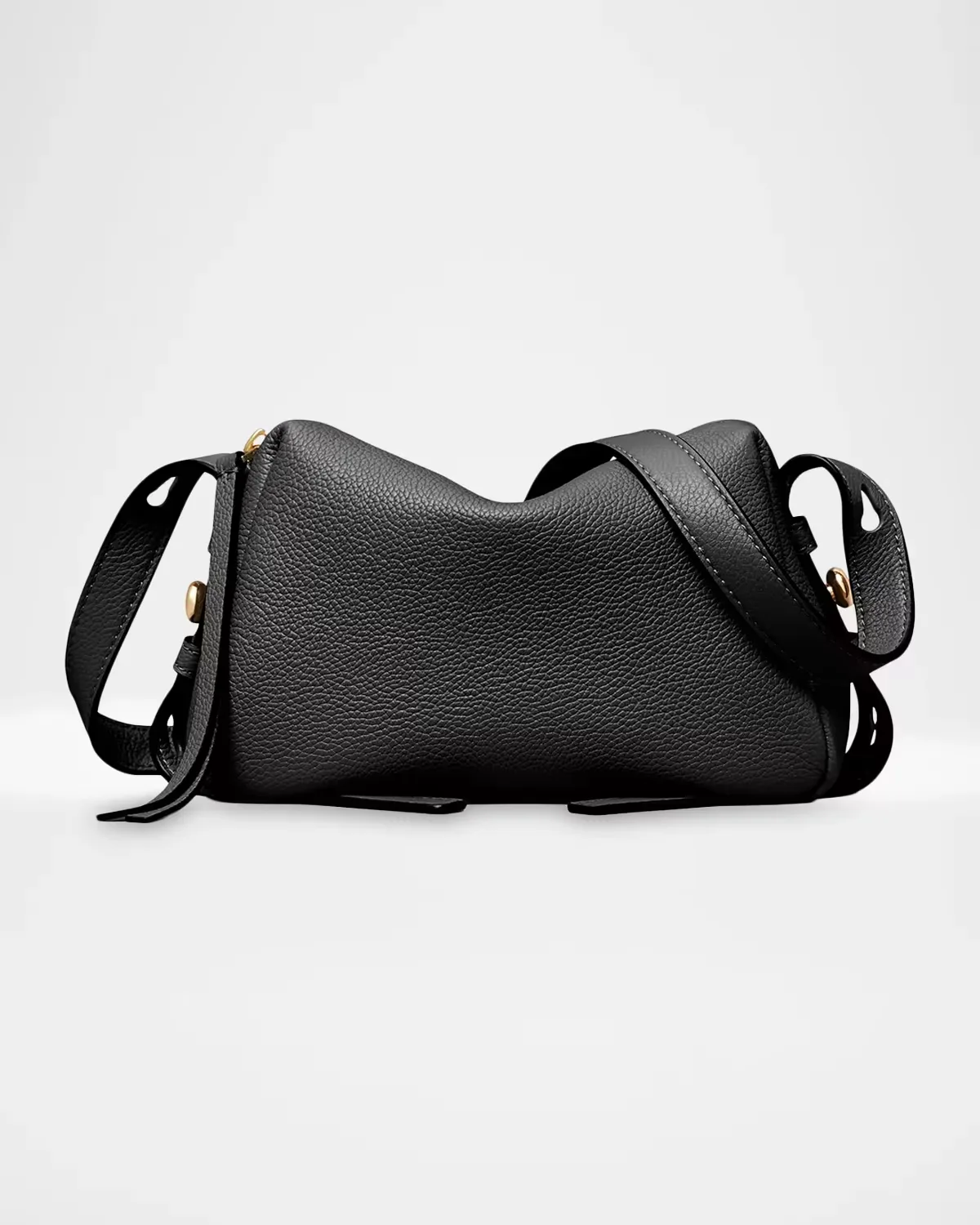 Romy Soft Pebbled Leather Crossbody Bag by Tory Burch
