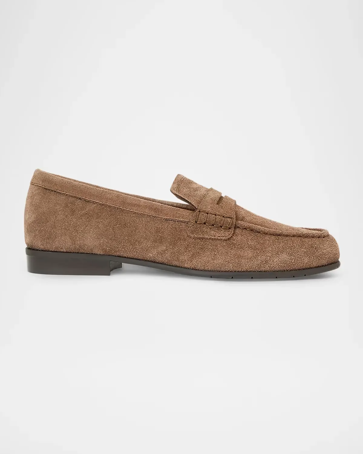 Ellis Waterproof Suede Penny Loafers