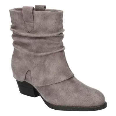 Twyla Slouch Block Heel Ankle Boots by Bella Vita