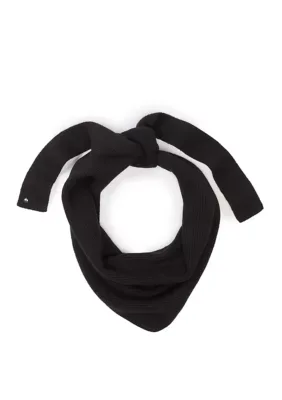 Spade Knit Triangle Scarf by kate spade