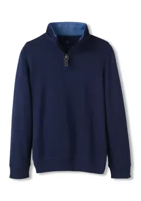 Modal 1/4 Zip Pullover by Tailorbyrd