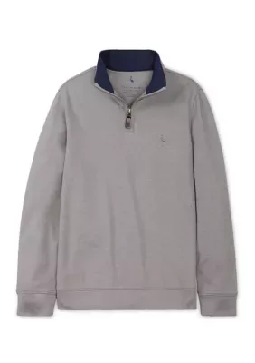 Modal 1/4 Zip Pullover by Tailorbyrd