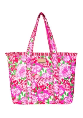 Quilted Ruffle Tote by Lilly Pulitzer
