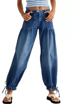 We the Free Lotus Balloon Jeans by Free People