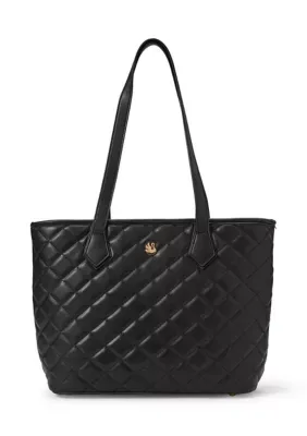 Florence Carry All Diamond Quilt Handbag by Gloria Vanderbilt
