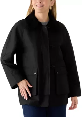 Taylor Coated Barn Jacket by Tahari