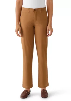 Straight Leg Comfort Waist Smart Pants by Curve Appeal