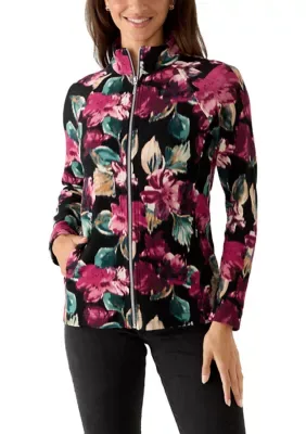 Aruba Jeweled Blooms Full Zip Jacket by Tommy Bahama