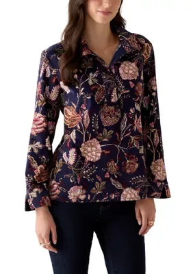 Exquisite Bloom Corduroy Top by Tommy Bahama