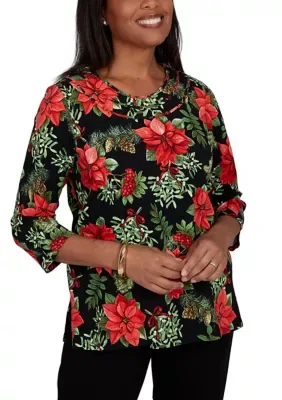 Classics Cardinals Top by Alfred Dunner
